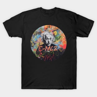 Einstein's Vibrance - Artistic Genius T-Shirt